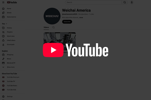 Weichai America Youtube